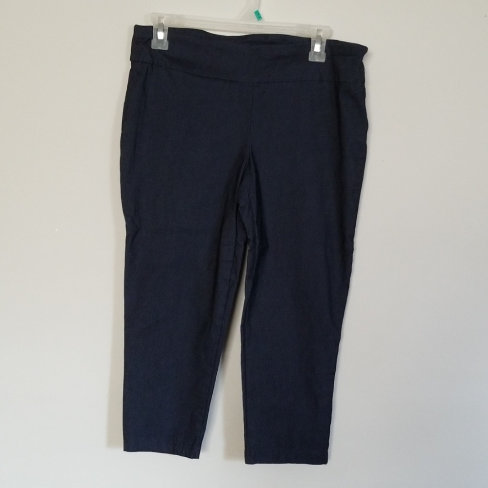 Denim dress capri